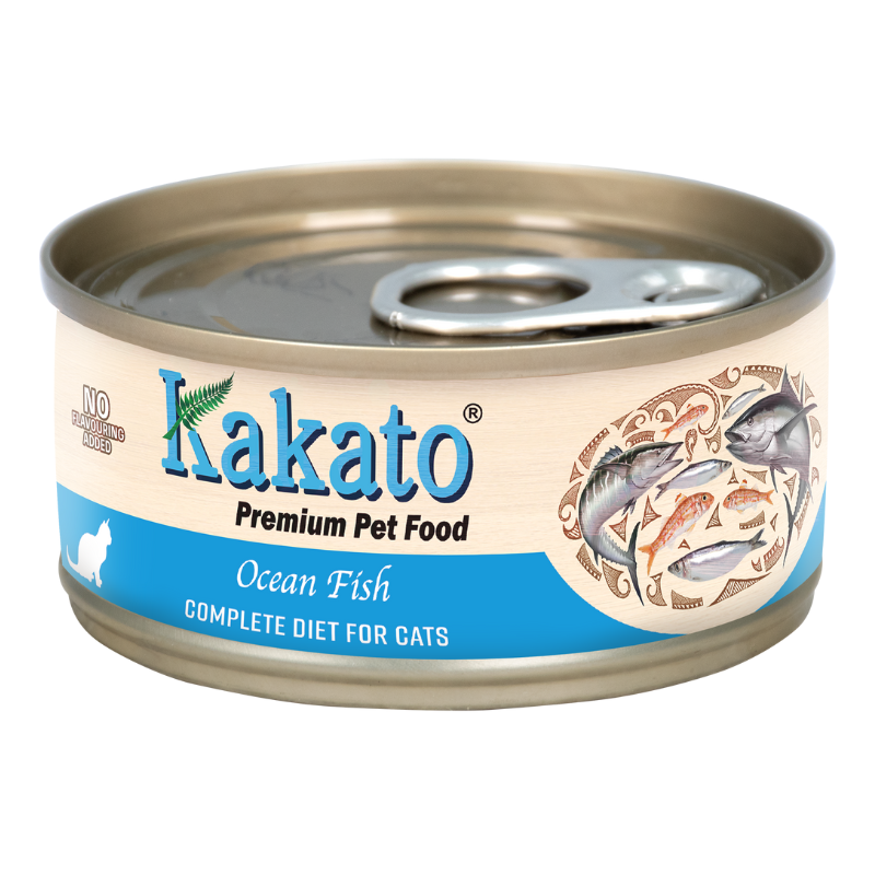 Kakato Complete Diet Tinned Food - Ocean Fish 70g