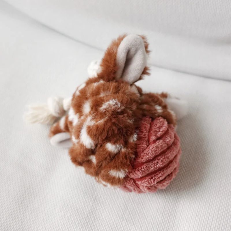 Lambwolf Collective | Fawn Pop | Squeaky Bouncy Dog Toy | Vetopia