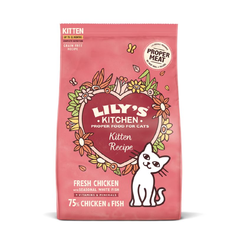 Lily's Kitchen - Chicken & White Fish Kitten Dry Food - Vetopia