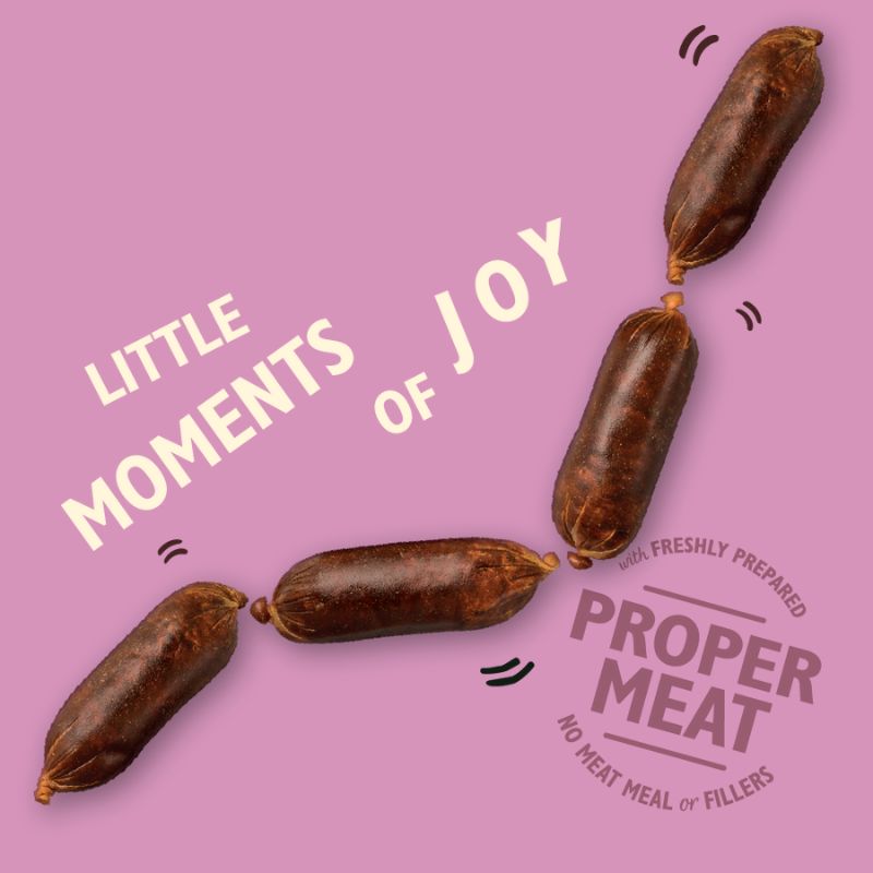 Lily's Kitchen Scrumptious Duck & Venison Sausages 70g Vetopia