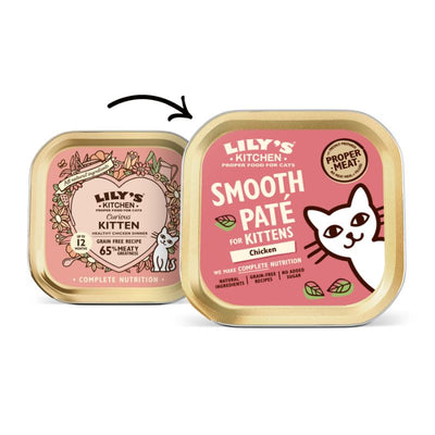 Lily's Kitchen - Cat Wet Food - Chicken Paté for Kittens - Vetopia