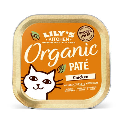Lily's Kitchen - Wet Food For Cats - Organic Chicken Paté - Vetopia