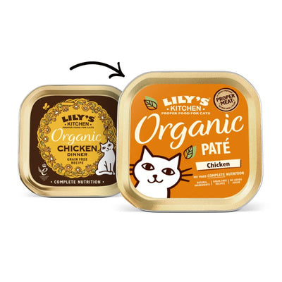 Lily's Kitchen - Wet Food For Cats - Organic Chicken Paté - Vetopia