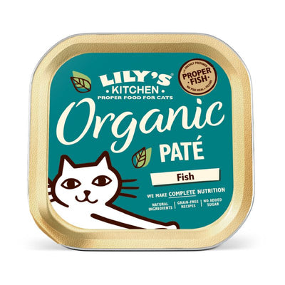 Lily's Kitchen - Wet Food For Cats - Organic Fish Paté 85g - Vetopia