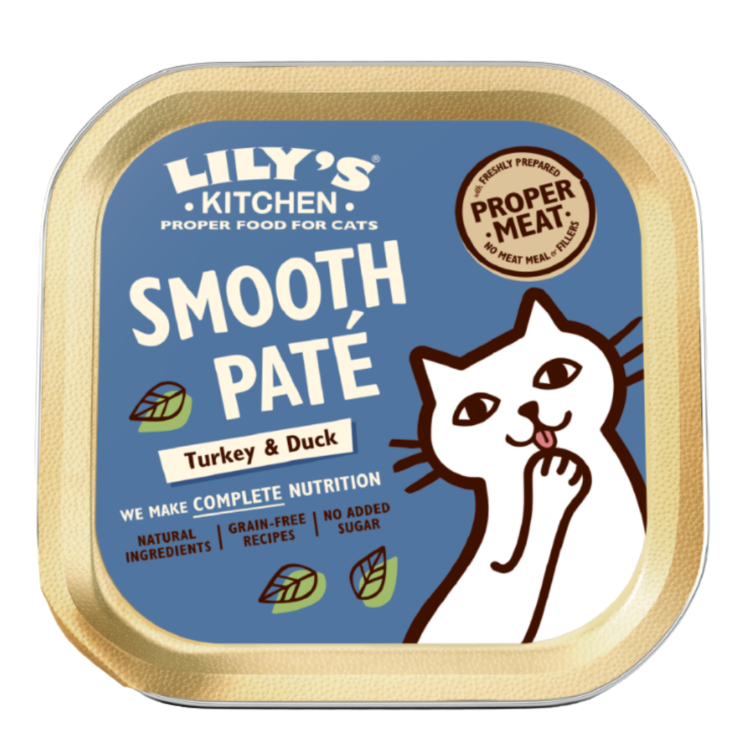 Lily's Kitchen - Wet Food For Cats - Turkey & Duck Pate  85g
