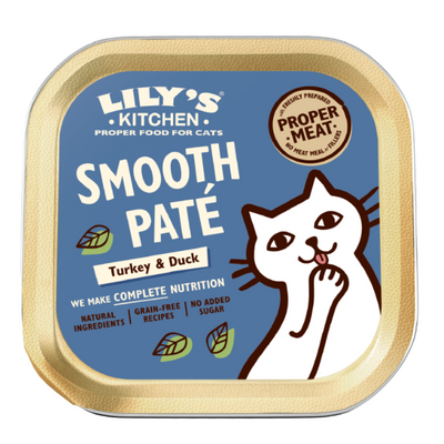 Lily's Kitchen - Wet Food For Cats - Turkey & Duck Pate  85g