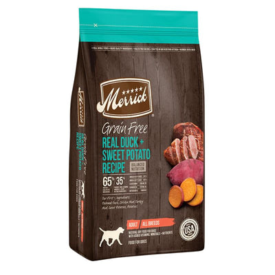 Merrick | Grain Free Real Duck + Sweet Potato Dry Dog Food | Vetopia