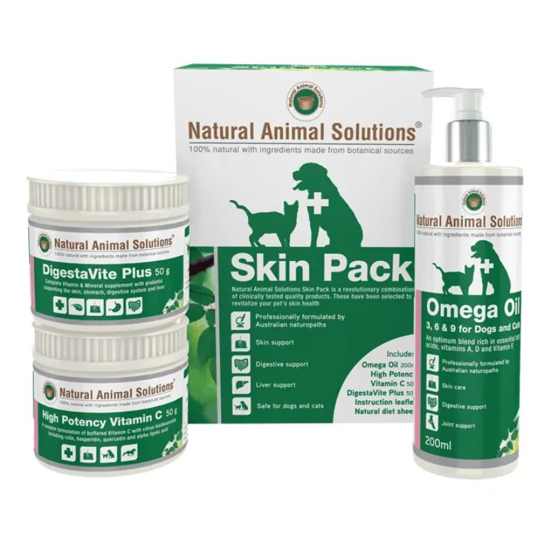 Natural Animal Solutions | Skin Pack | Vetopia