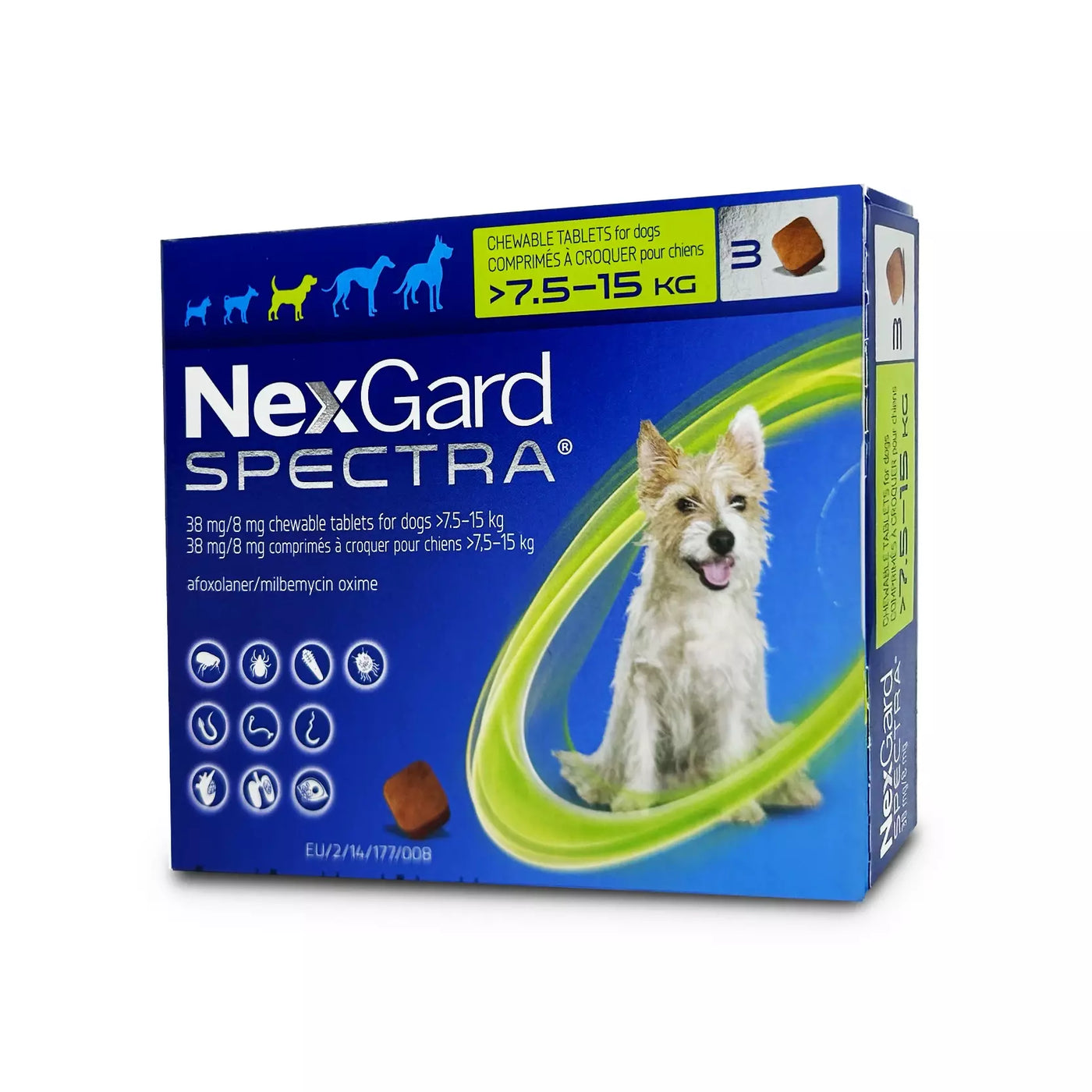 NexGard Spectra | Flea, Tick, Heartworm Prevention for Dogs  | Vetopia