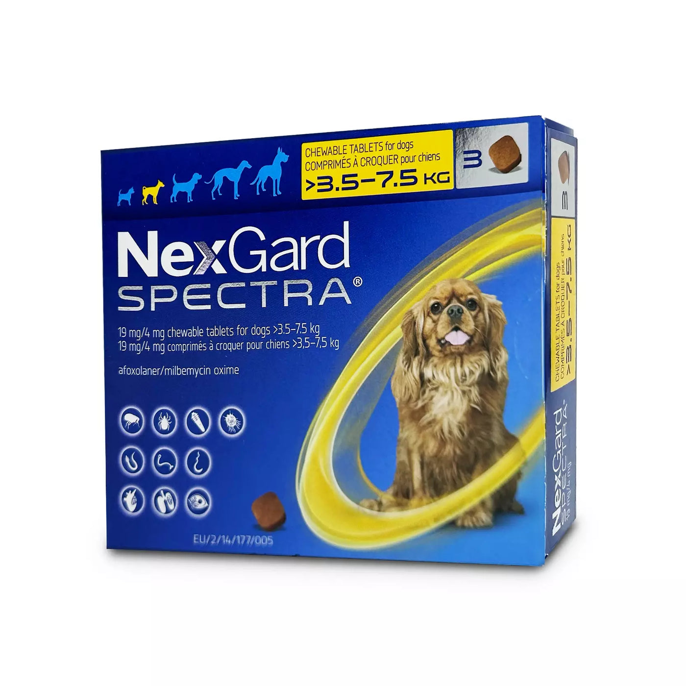 NexGard Spectra | Flea, Tick, Heartworm Prevention for Dogs  | Vetopia