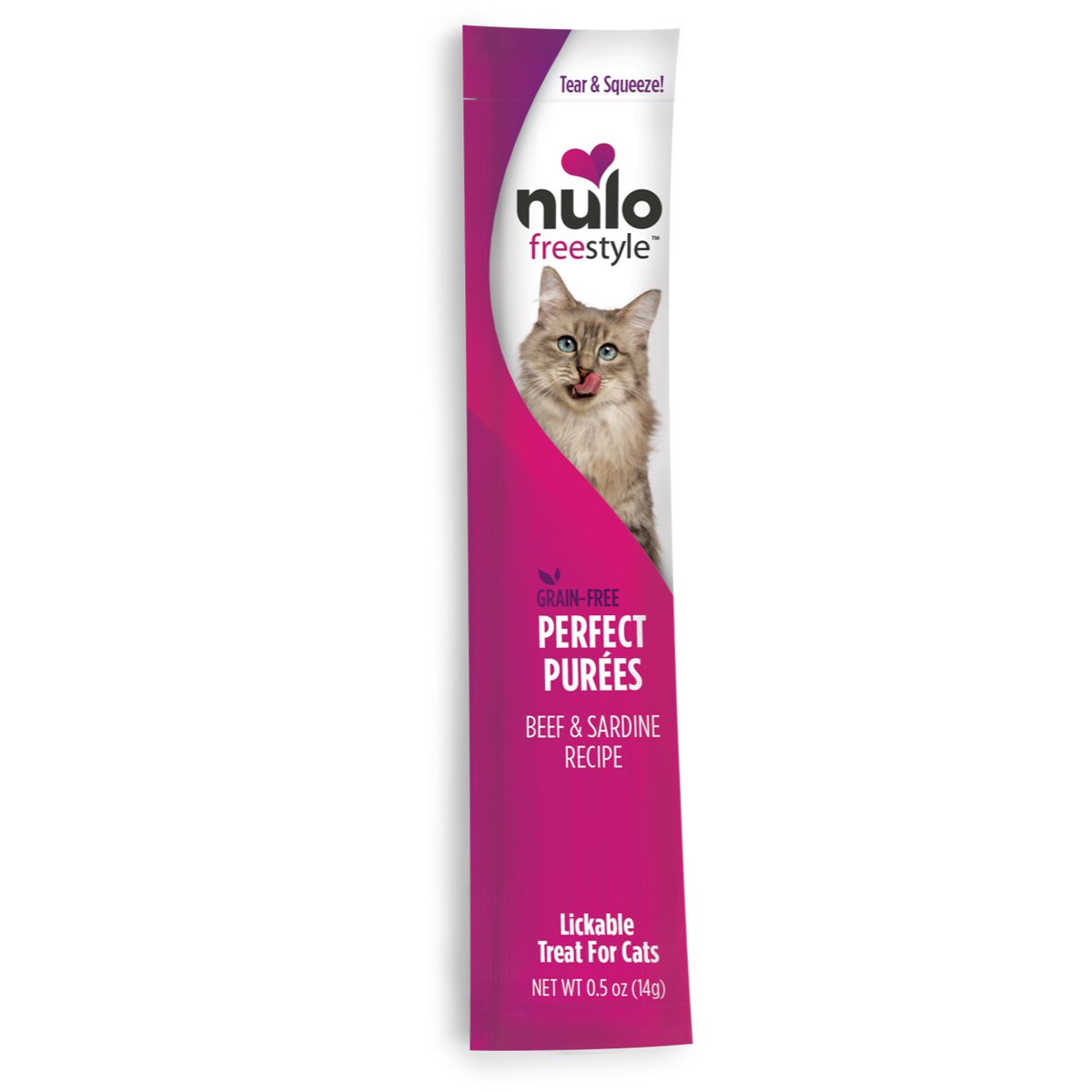 Nulo | FreeStyle Perfect Purées For Cats | Beef & Sardine | Vetopia