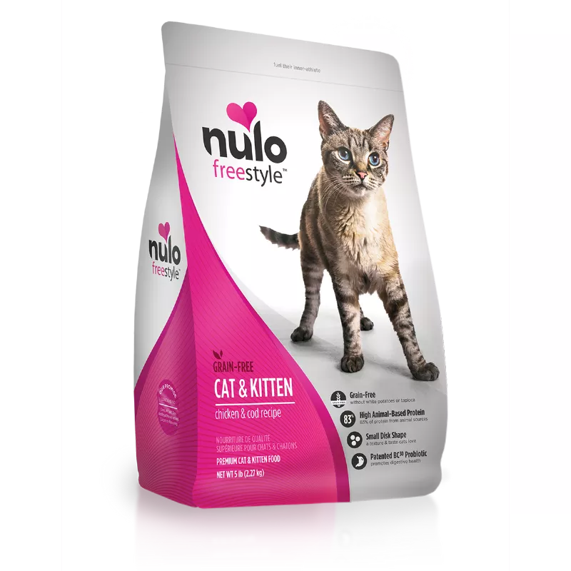 Nulo FreeStyle Dry Food For Cats - Chicken & Cod | Vetopia