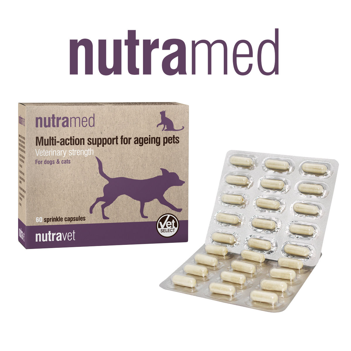 Nutramed Inflammation Control For Pets 60 caps