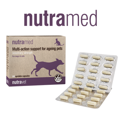 Nutravet - Nutracam 控制炎症護理膠囊 (貓狗適用) 每盒60粒