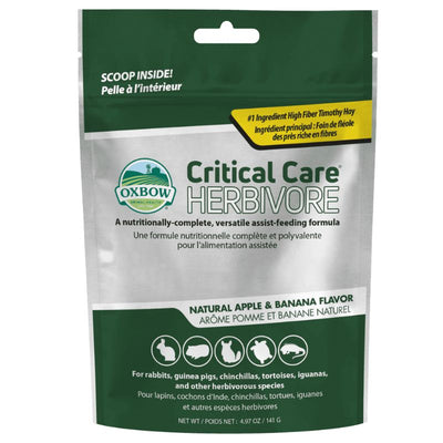 Oxbow - Critical Care Herbivore Apple & Banana Feeding Formula | Vetopia