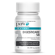 PAW - DigestiCare (Digestive Supplement for Small Breed Dogs) 30 Capsules