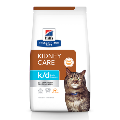 Hill's 希爾思處方食品 - k/d 貓用早期腎臟支援配方 (雞肉味)