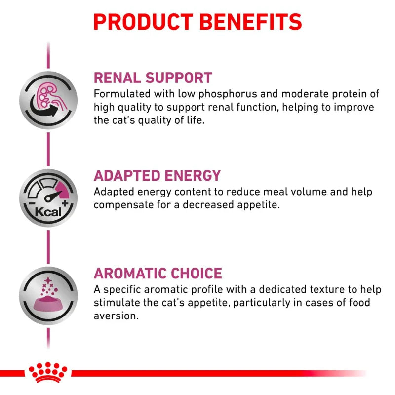 Royal Canin Veterinary | Feline Renal Pouch | Wet Cat Food | Vetopia