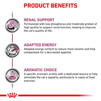 Royal Canin Veterinary | Feline Renal Pouch | Wet Cat Food | Vetopia