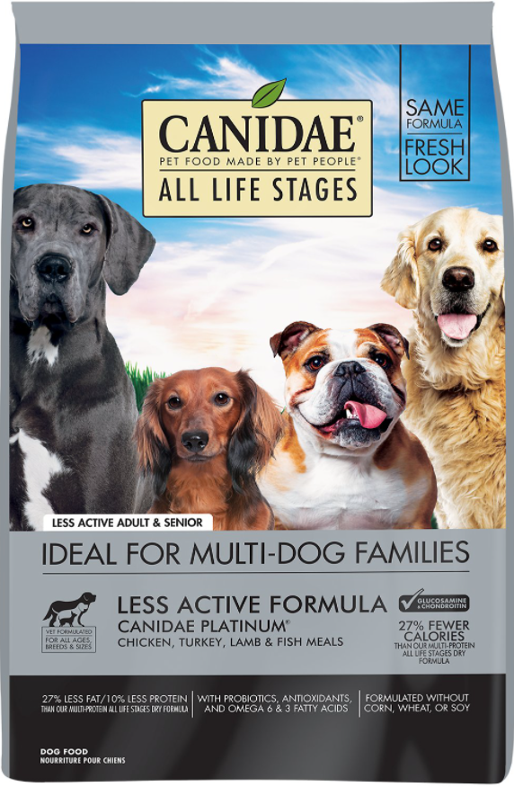 Canidae | All Life Stages Dry Dog Food - Less Active Formula | Vetopia ...