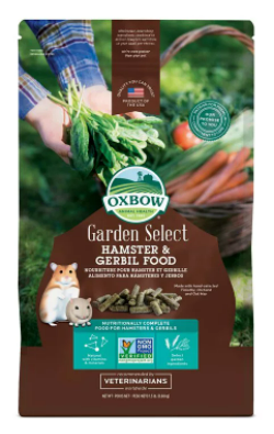 Oxbow Garden Select Hamster and Gerbil Food 1.5lb - Vetopia Online Store