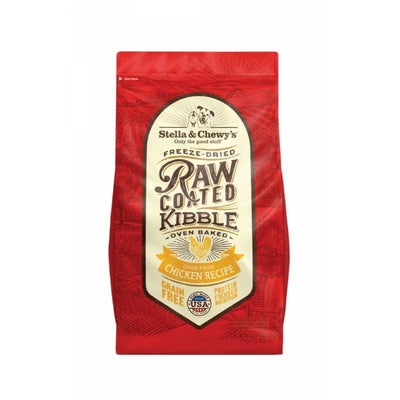 Protein rich Freeze-Dried Raw Coated Baked Kibble delivers high protein, grain-free kibble coated with our irresistible freeze-dried raw. The result is a special combination of pure raw nutrition and great taste that dogs are wild about!