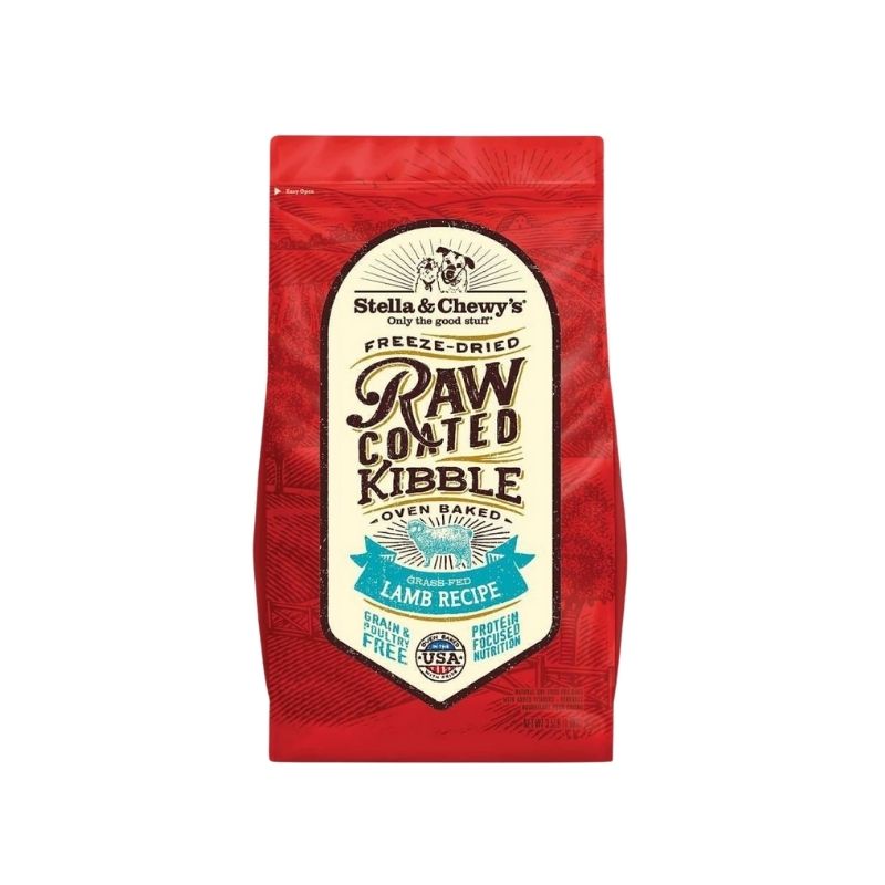Protein rich Freeze-Dried Raw Coated Baked Kibble delivers high protein, grain-free kibble coated with our irresistible freeze-dried raw. The result is a special combination of pure raw nutrition and great taste that dogs are wild about!