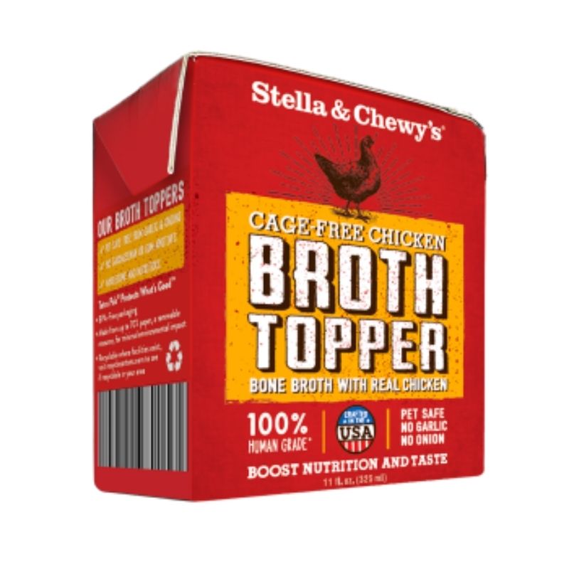 Stella & Chewy's Broth Topper - Cage Free Chicken 11oz