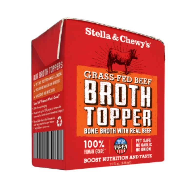Stella & Chewy's Broth Topper - Grass-fed Beef 11oz