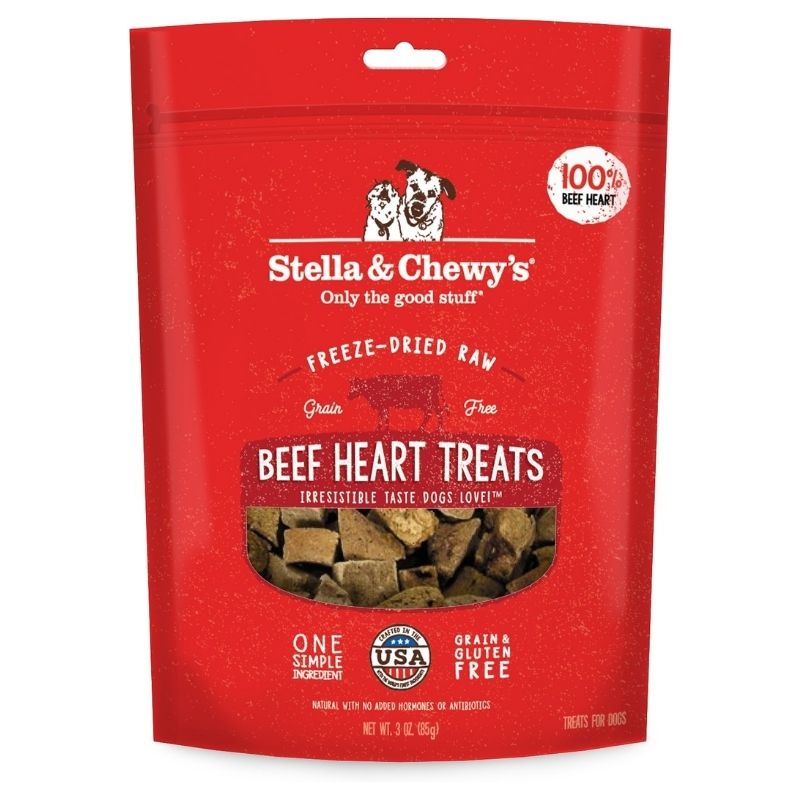  Stella & Chewy's - 美國狗小食 - 單一成份凍乾生肉小食 - 牛心配方