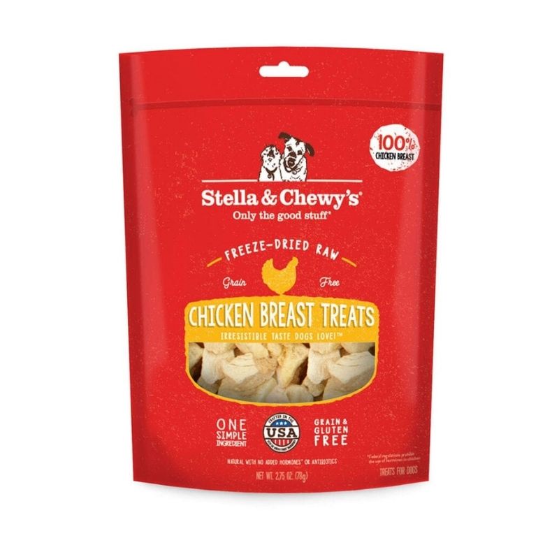 Stella & Chewy's - 美國狗小食 - 單一成份凍乾生肉小食 - 雞胸肉 3.25oz