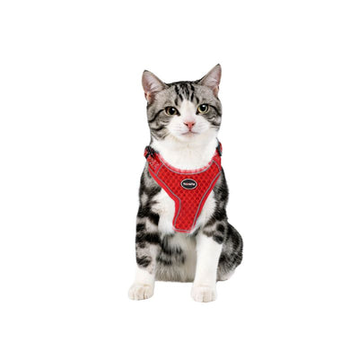 ThinkPet Air Mesh Harness - Red