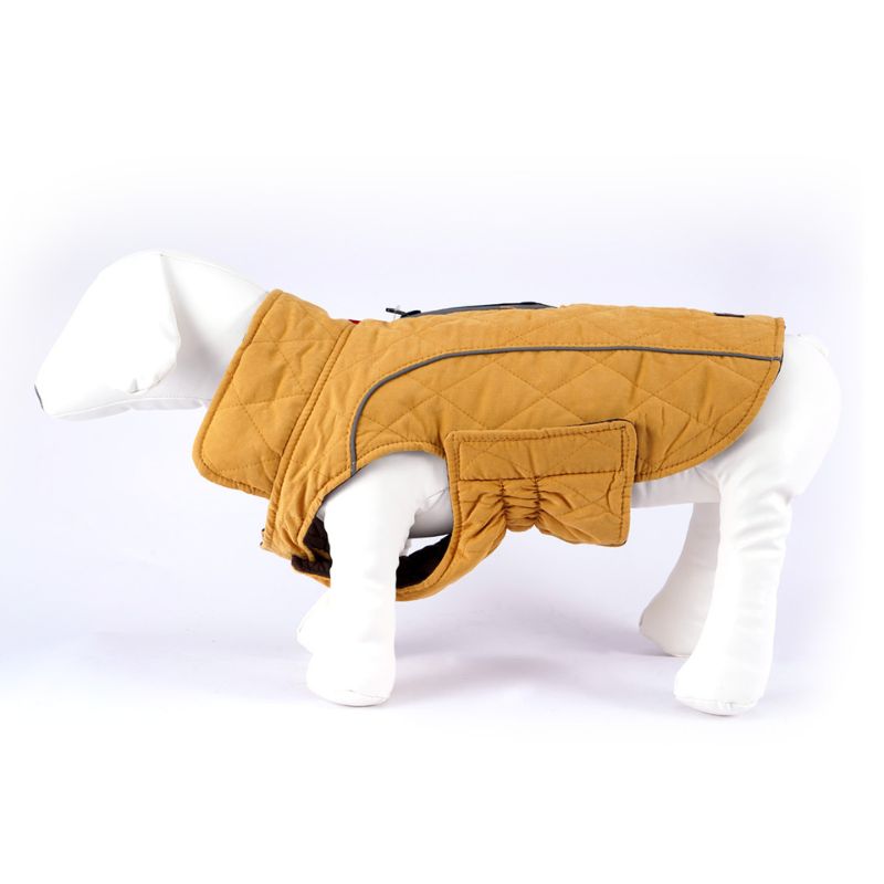 ThinkPet Winter Coat for Dogs Yellow Vetopia