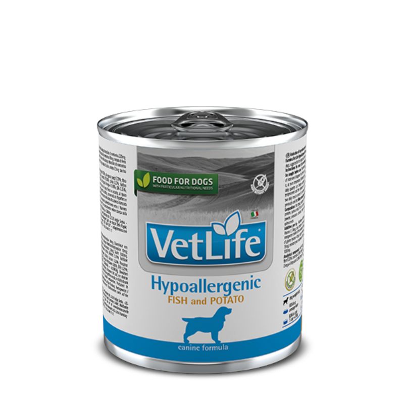 Vet Life - Canine Formula Prescription Diet - Hypoallergenic (Fish & Potato) 300g