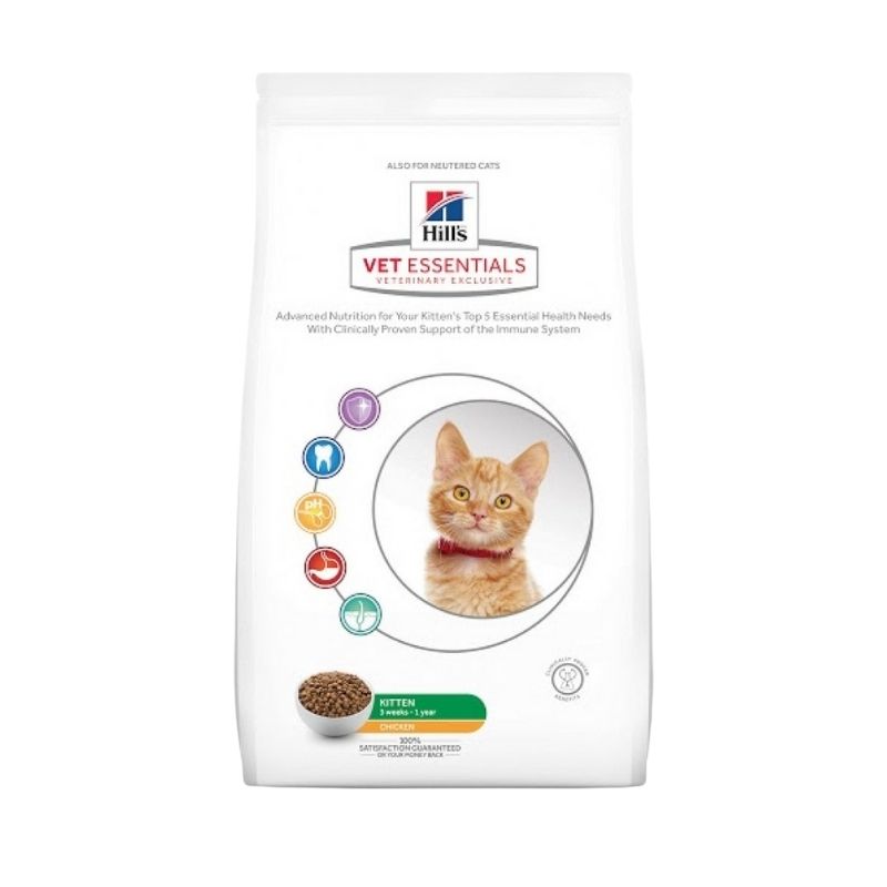 Hill's VetEssentials Diet Kitten Food (Chicken) - Vetopia Online StoreHill's VetEssentials Diet Kitten Food - Vetopia Online Store