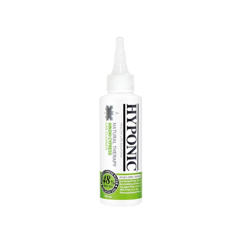 HYPONIC No Sting Hinoki Cypress Ear Cleaner (For All Dogs) 120 ml
