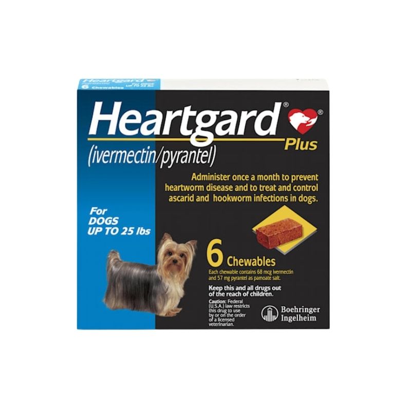 Heartgard Plus預防心絲蟲咀嚼配方