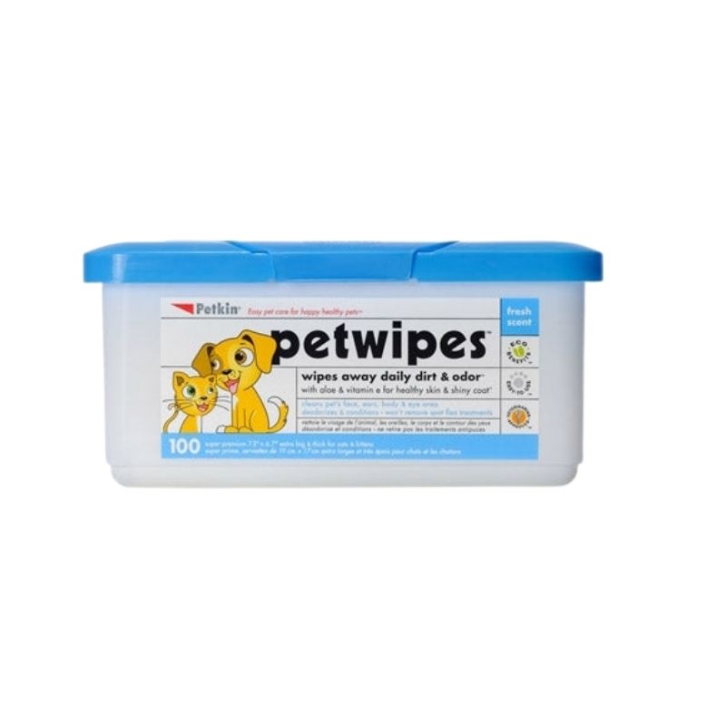 Petkin - Pet Wipes 100pcs