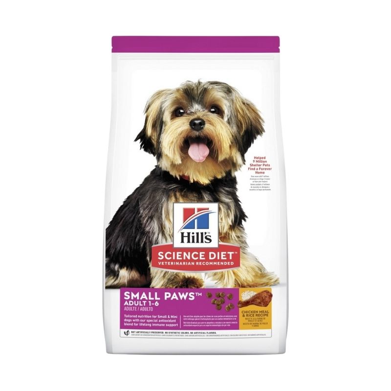 Hill's Science Diet Adult Small Paws Dog Food (Chicken & Rice) - Vetopia Online Store