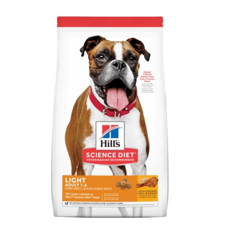 Hill's Science Diet Adult Light Dog Food (Chicken & Barley) - Vetopia Online Store