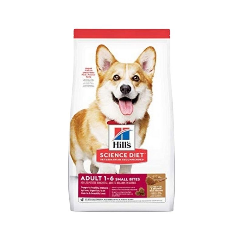 Hill's Science Diet Adult Small Bites Dog Food (Lamb Meal & Brown Rice) - Vetopia Online Store