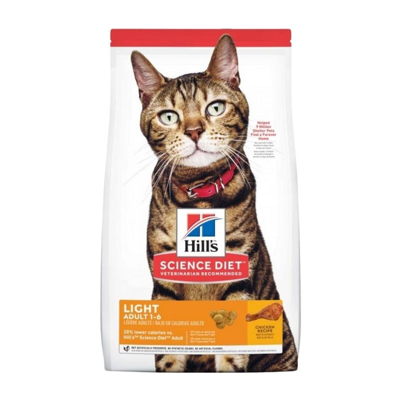 Hill's Science Diet Adult Light Cat Food (Chicken) - Vetopia Online Store