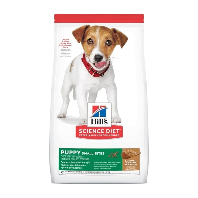Hill's Science Diet Small Bites Puppy  Dog Food (Lamb & Brown Rice) - Vetopia Online Store