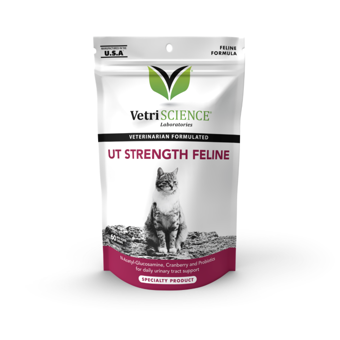 VetriScience | UT Strength Feline Urinary Tract Chews | Vetopia