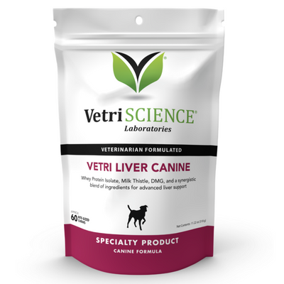 VetriScience - Vetri Liver Canine Bite-Sized Chews (Liver Supplements) 60 Chews