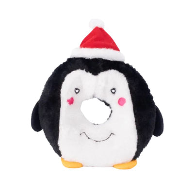 ZippyPaws | Holiday Donutz Penguin | Dog Christmas Gifts | Vetopia