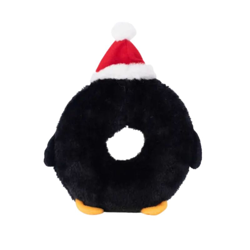ZippyPaws | Holiday Donutz Penguin | Dog Christmas Gifts | Vetopia