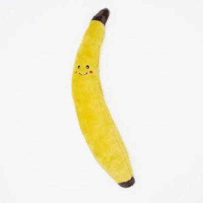 ZippyPaws | Jigglerz Banana | Plush Toy for Dogs | Vetopia