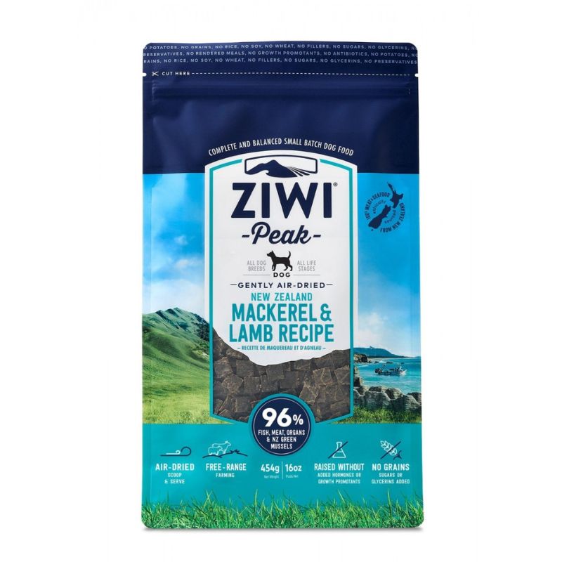 Ziwipeak 新西蘭巔峰 - 風乾狗糧系列 - 鯖魚&羊肉配方