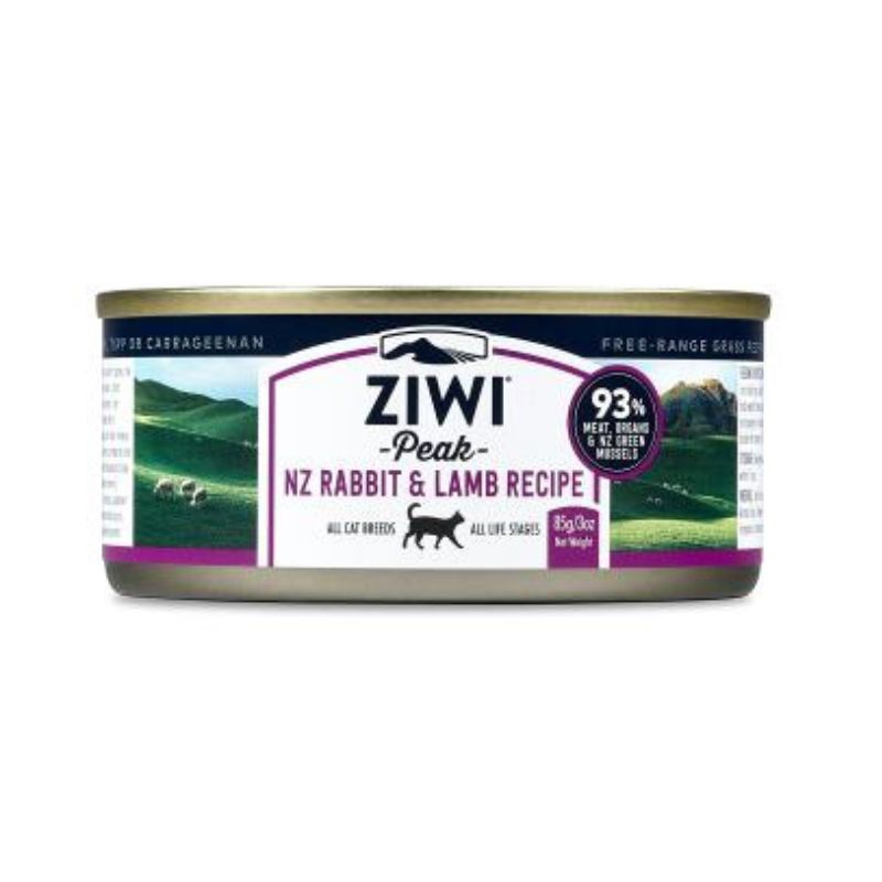 ZiwiPeak | Moist Cat Canned Food - Rabbit & Lamb Recipe | Vetopia